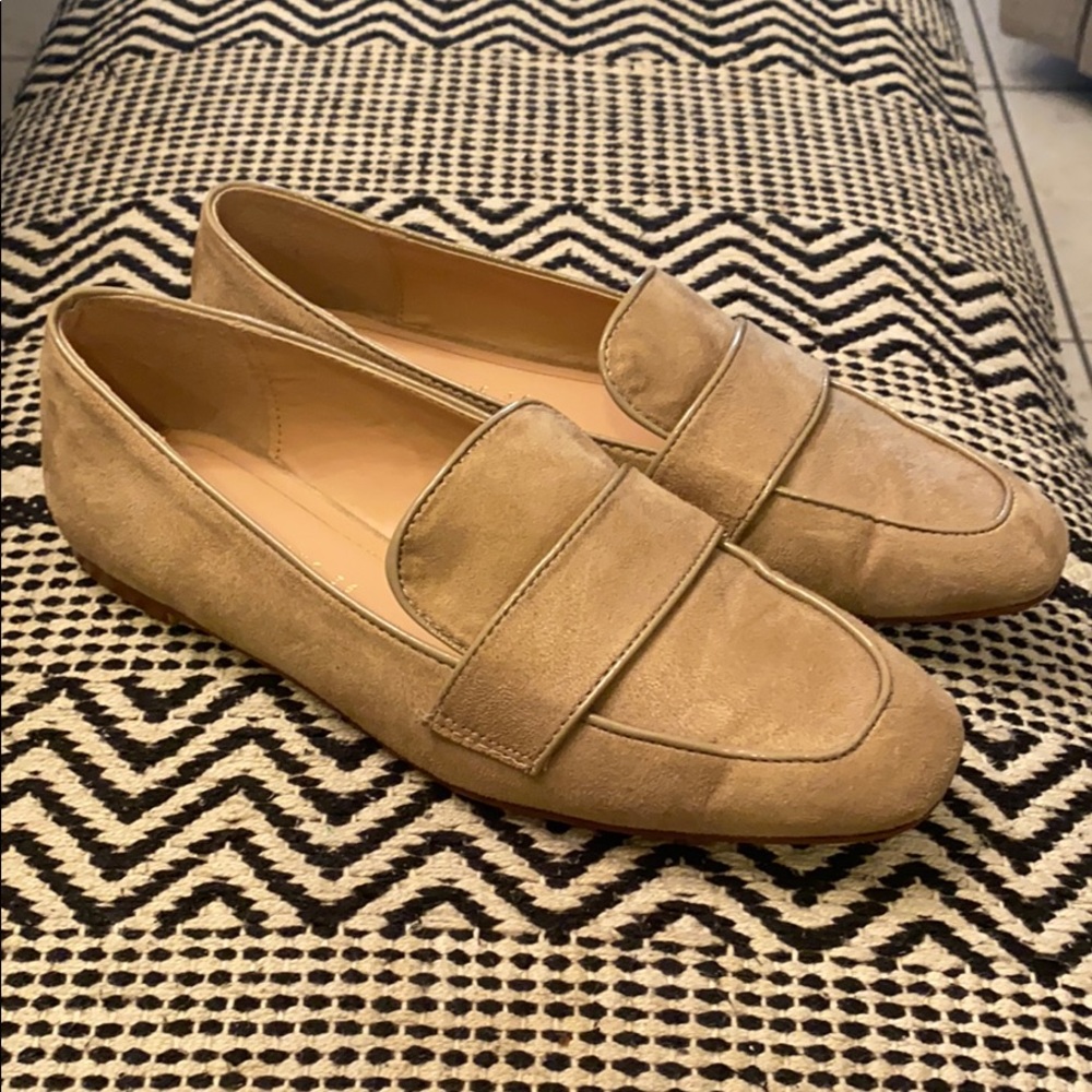Zara suede loafers 36
